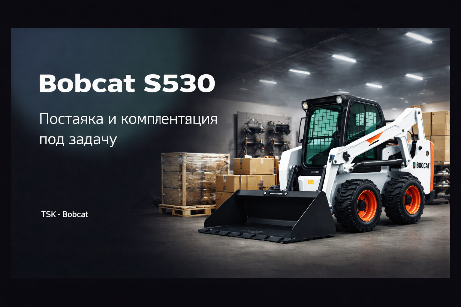 Bobcat S530 — поставка и комплектация под задачу